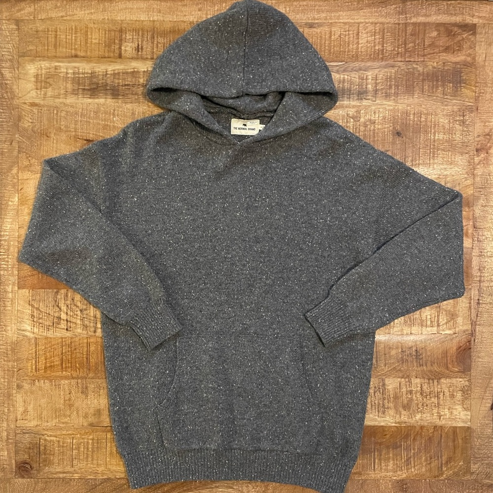 The Normal Brand Seawool Nep Hooded Sweater